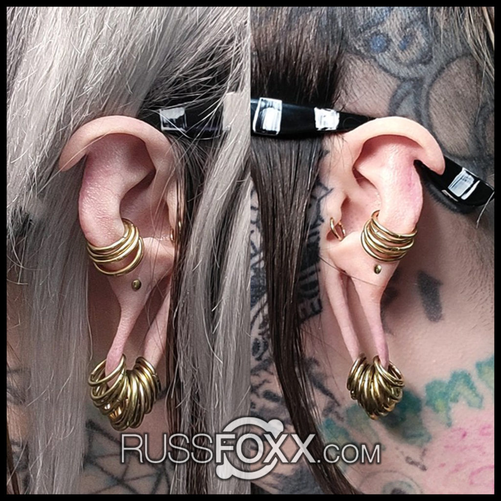 Goblin Ears / Ear Shaping by Russ Foxx